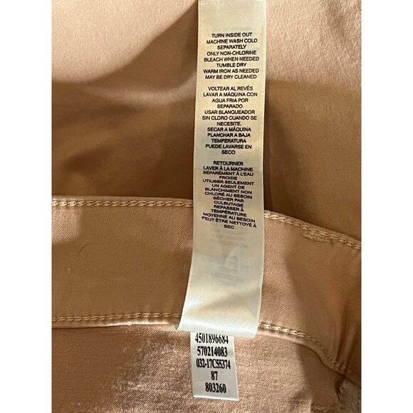 Chico's Platinum Jegging Stretch Pants Size Chico 0.5R ( US Small 6) Tan Beige - Picture 9 of 9